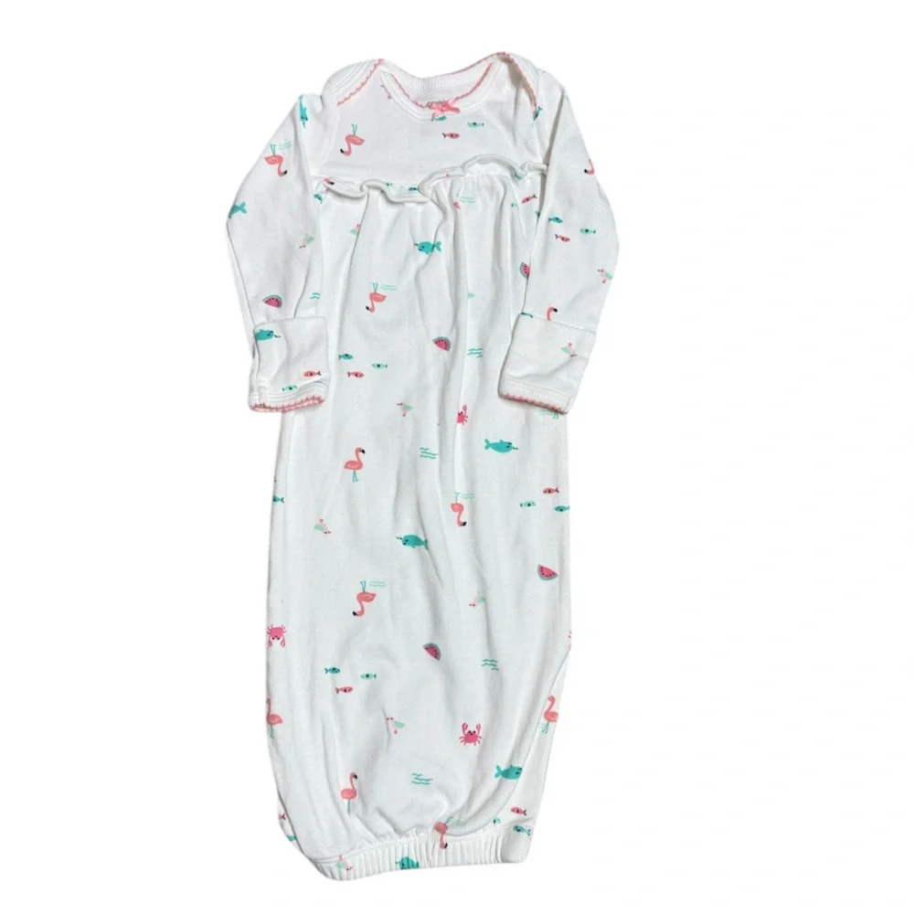 Carter’s Baby Sleep Sack Gown Summer Print Size Newborn